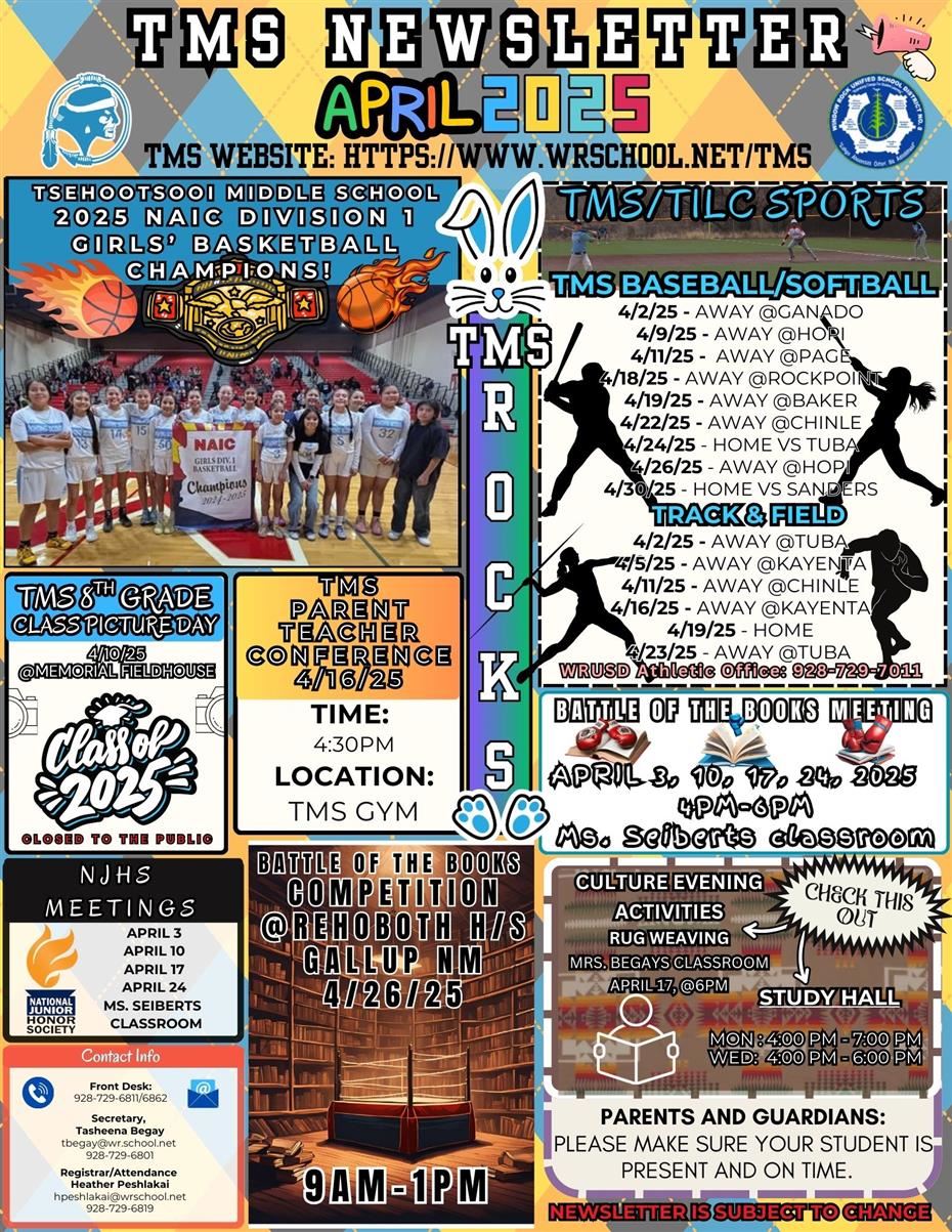 TMS April News